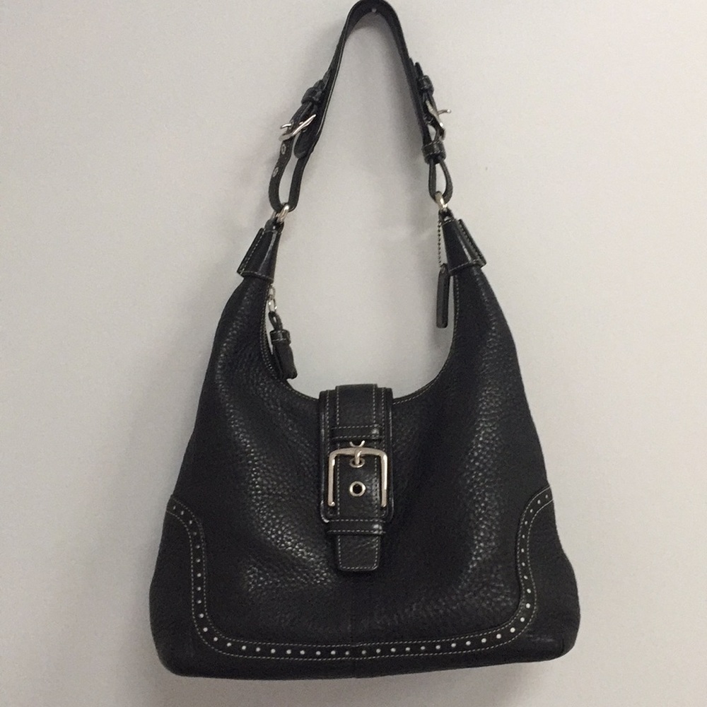 Black Coach Shoulder Bag